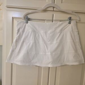 White Tennis Skirt